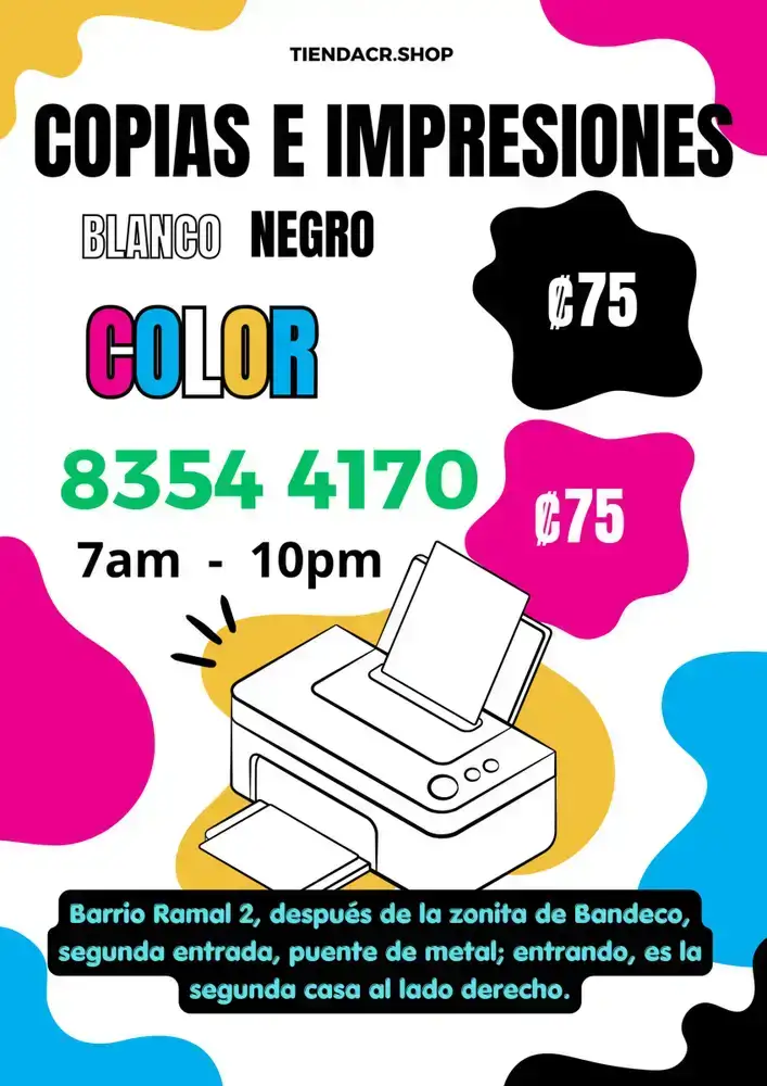 🖨️ Impresión y fotocopiado profesional